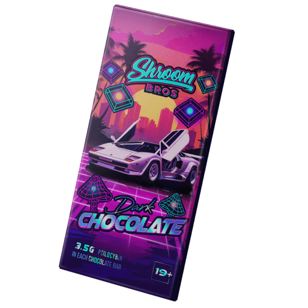 Magic Mushroom Vegan Dark Chocolate Bars