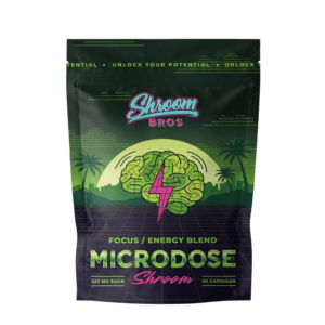 Magic Mushroom Microdose Capsules - (Focus/Energy)