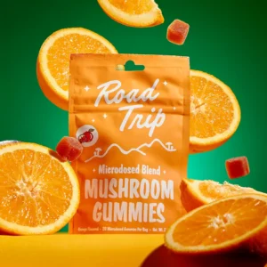 Road trip mushroom gummies