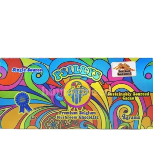 Psillys Sea Salt Caramel mushroom chocolate
