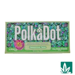 Polka Dots Magic Chocolate (5g) – Peppermint Twist