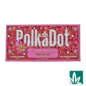 Polka Dots Magic Chocolate (5g) – Red Velvet